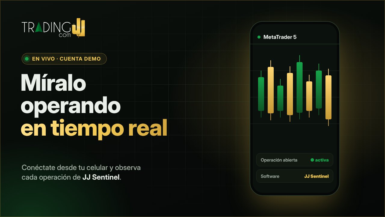 Tutorial para ver en vivo la cuenta demo de TradingJJ en MetaTrader 5